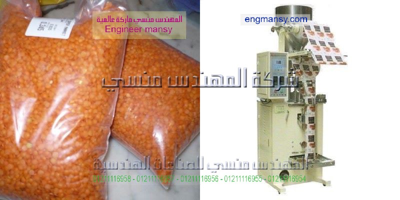 دراسة جدوى مشروع ماكينة تعبئة وتغليف المواد الغذائية
