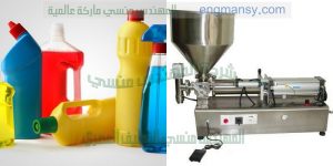 ماكينة تعبئة الصابون السائل فى اكياس وزجاج