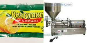 ماكينة تعبئة العصير في أكياس