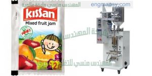 ماكينة تعبئة عصير الفواكة البست فى اكياس شركة المهندس منسي لماكينات التعبئة والتغليف