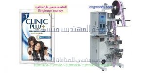 ماكينة تعبئة وتغليف اكياس العطور من شركة المهندس منسي ماكينات التعبئة و التغليف