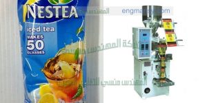 آلة تعبئة وتغليف حجميه نظام العمل ميكانيك يتم التحكم بكافة حركات الآلة
