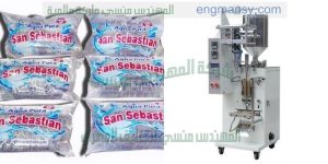 ماكينة تعبئة سوائل في اكياس اوتوماتيك