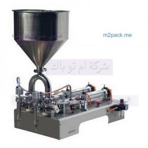 ماكينة تعبئة الدهانات في جرادل نصف اوتوماتك