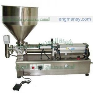 مكنة تعبئة وتغليف كاتشب و كيس كريم و جل