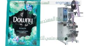 ماكينة تعبئة وتغليف سوائل في اكياس وشامبو وعطر